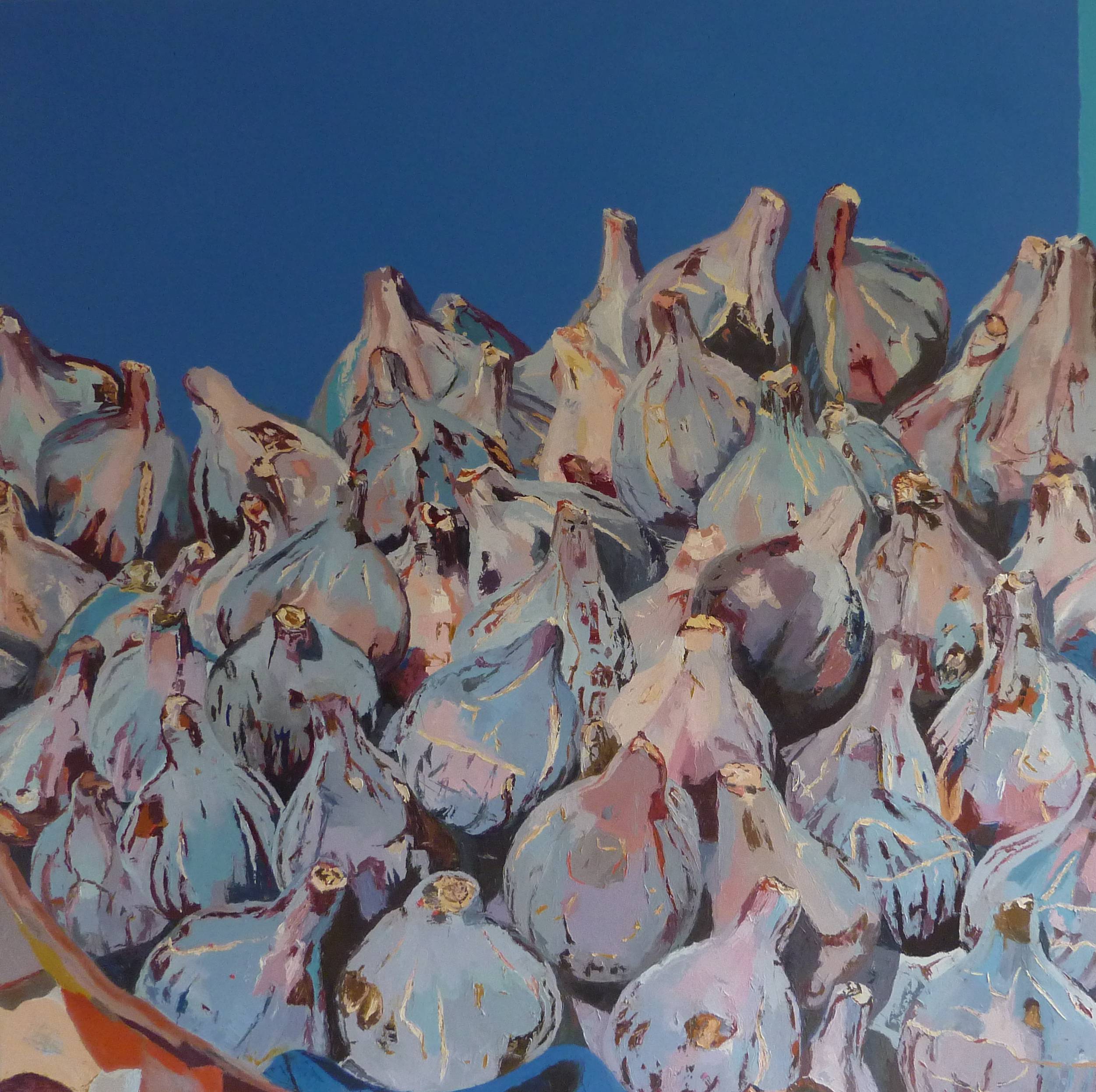 Feigen, 2013, Öl/Leinwand, 150 × 150 cm